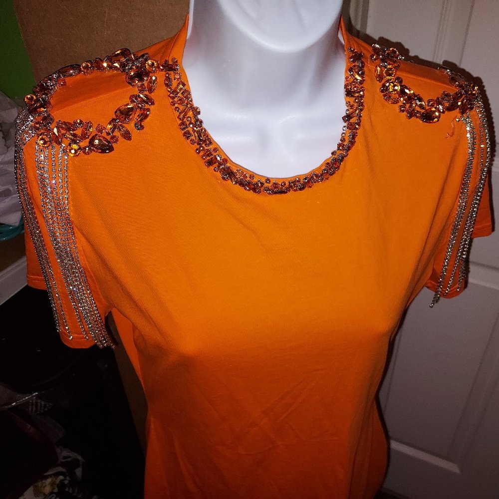 Mini Dress with Jewels